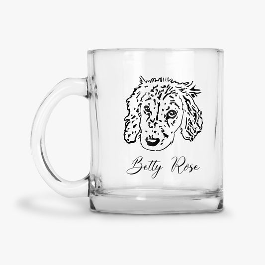 The 'Betty Rose' Glass Mug